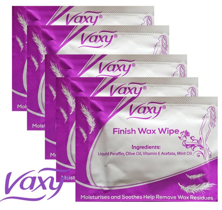 After Waxing Wipes, Body Waxing Post Wax Treatment, 20 wipes Vaxy